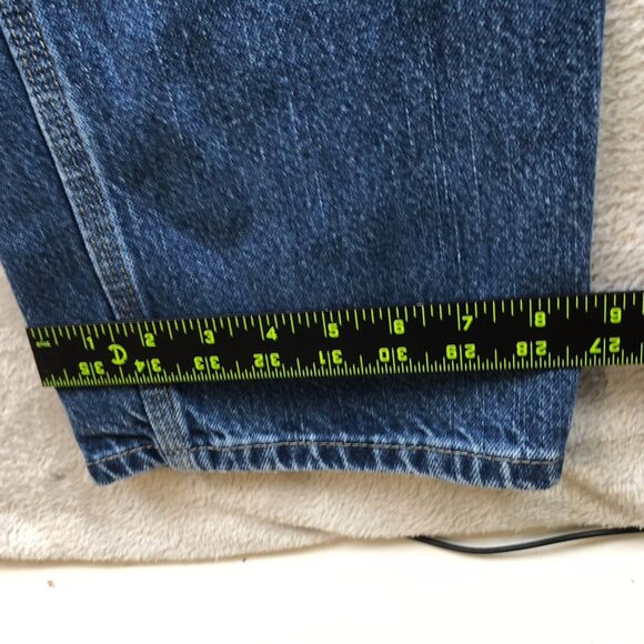 Dickies Mens Work Jeans Size 34x32 Relaxed Fit Blue Denim Straight Casual - Picture 5 of 13